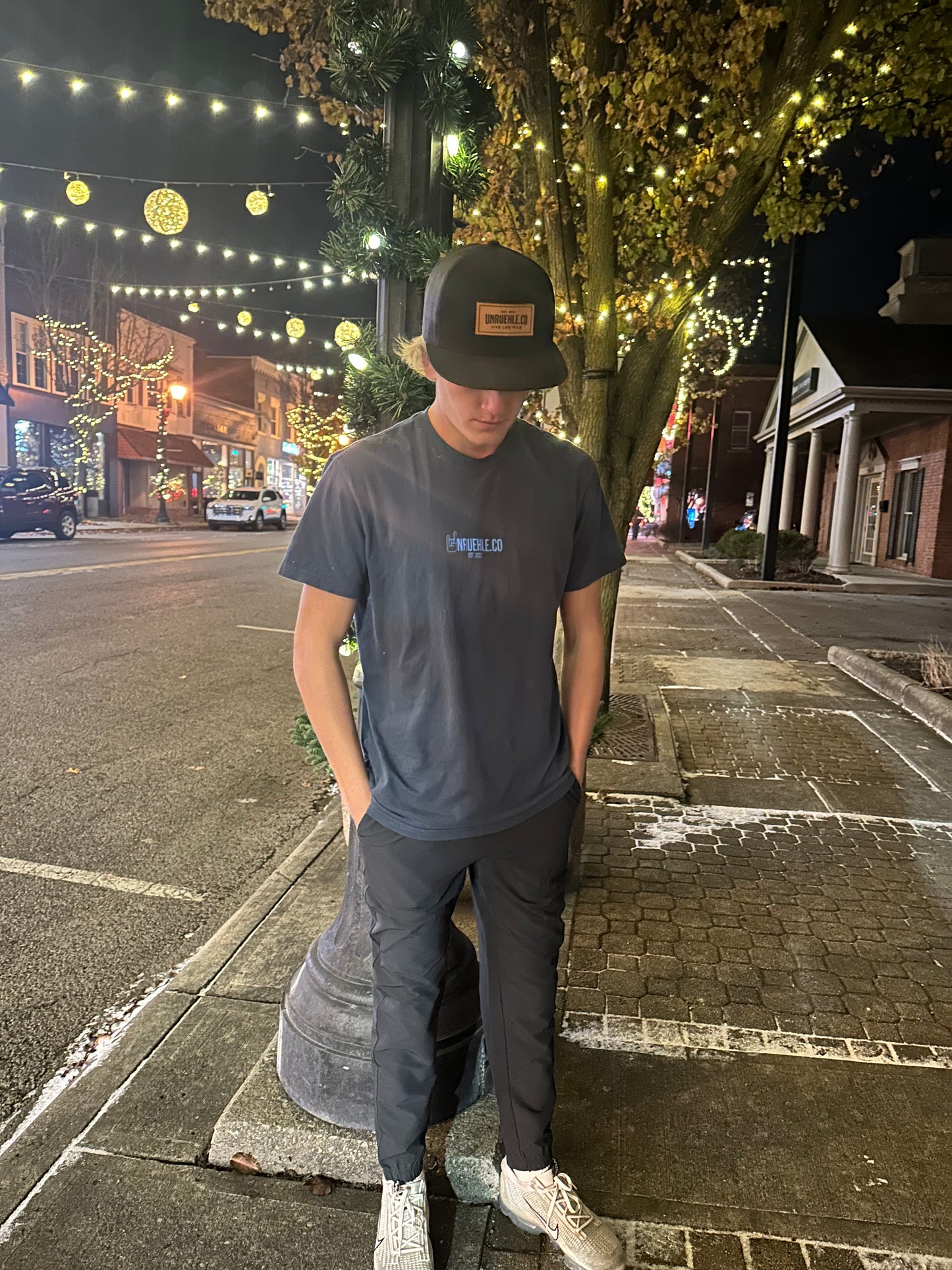 Blue UNRUEHLE T-shirt