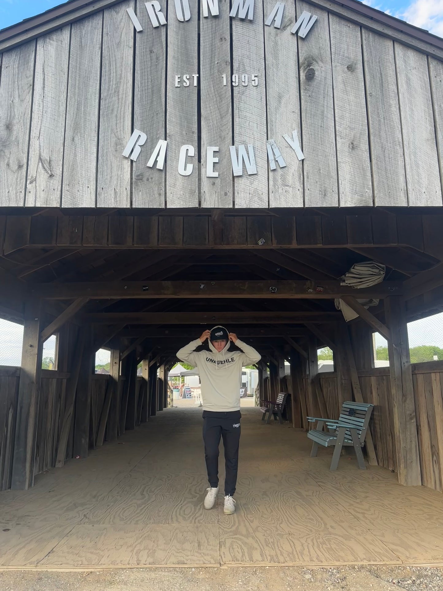 UNRUEHLE Athletic Hoodie