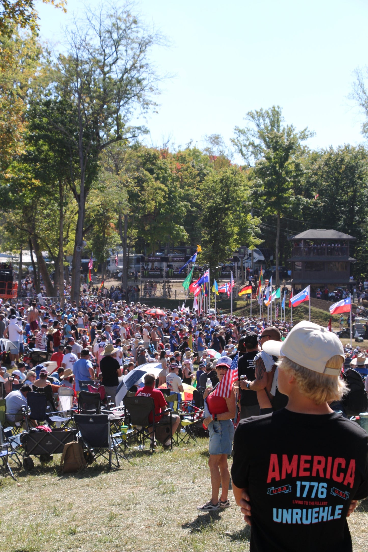 Black America 1776 Tee