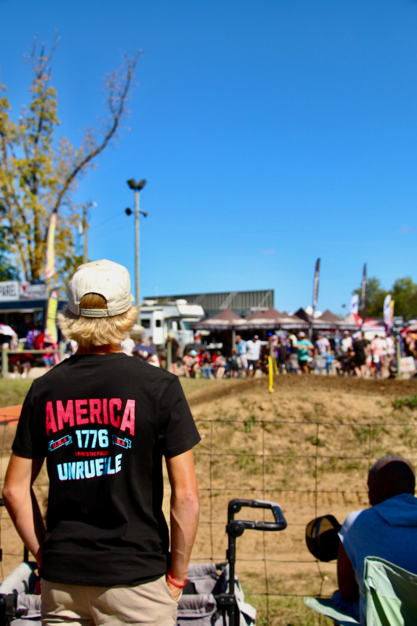 Black America 1776 Tee