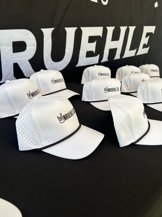 White UNRUEHLE Rope Hat