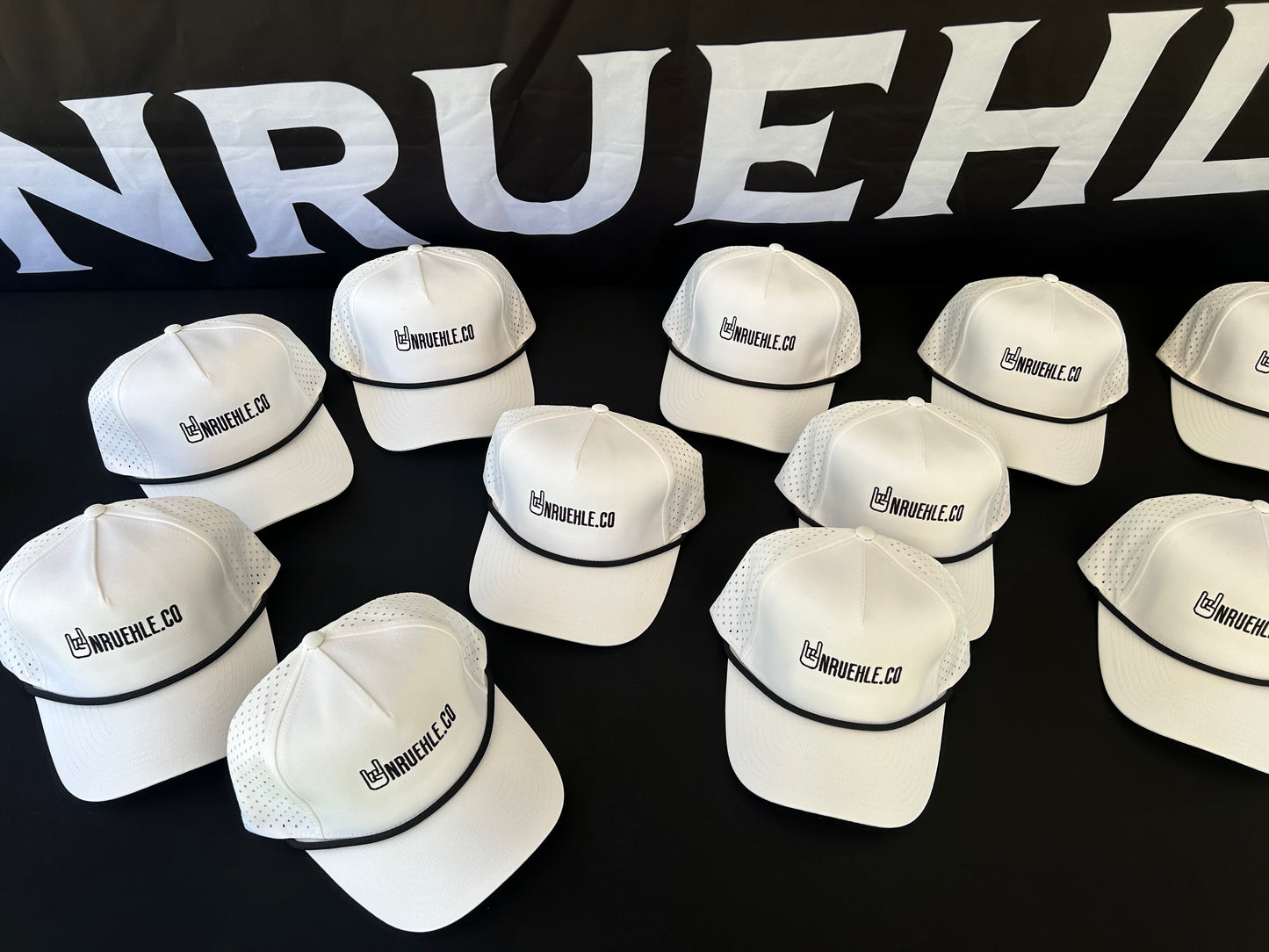 White UNRUEHLE Rope Hat