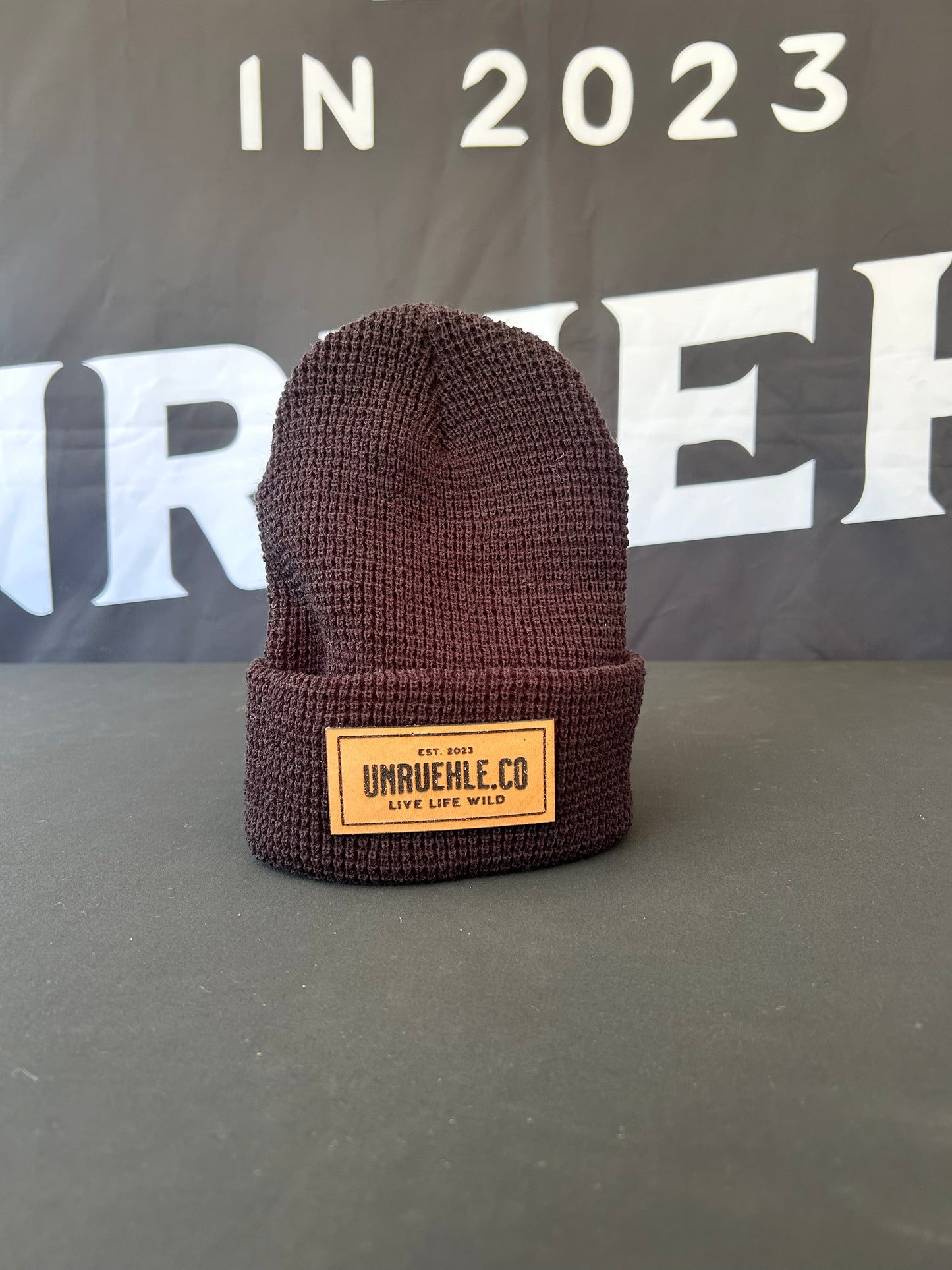 UNRUEHLE.Co Waffle Beanie