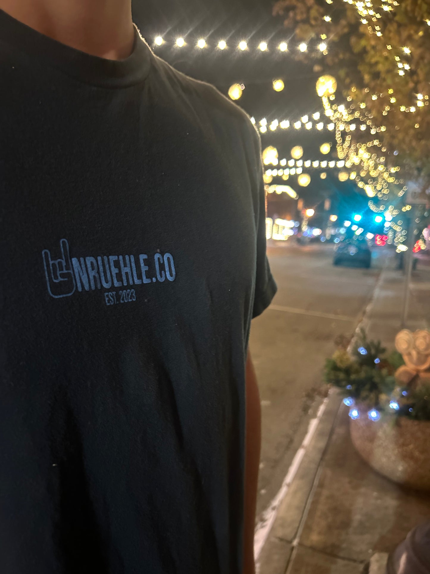 Blue UNRUEHLE T-shirt